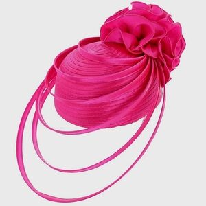 Classy Red Refined Gorgeous Unique Caged Front Church Tea Brunch NWT